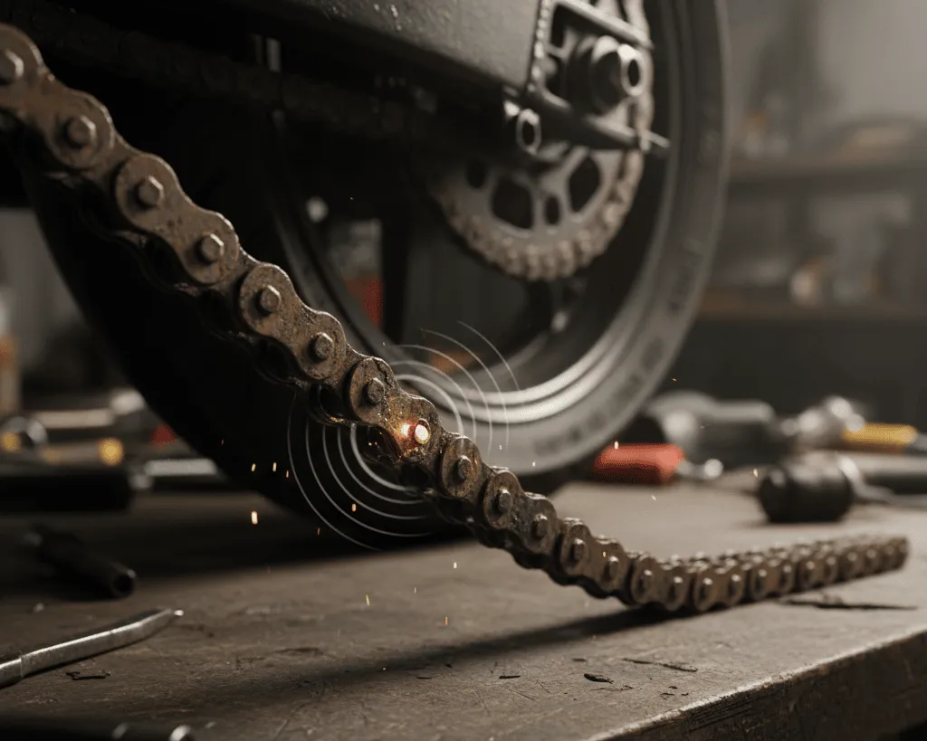 Motorcycle Chain Making Noise Clicking Rattling