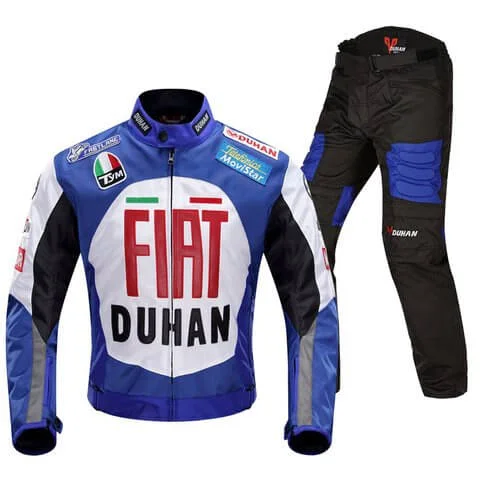 Motorcycle Racing Leather Jacket FIAT-DUHAN