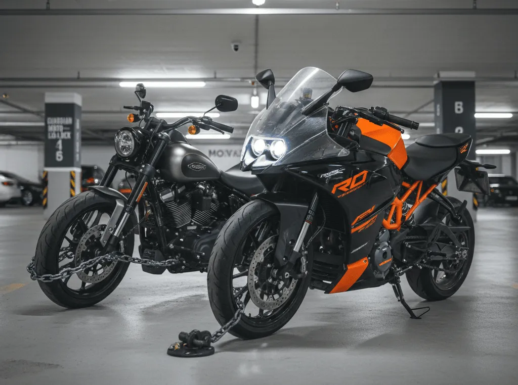 Motorcycle Security for High-Value Bikes Sportbikes, Harleys, and KTM Builds