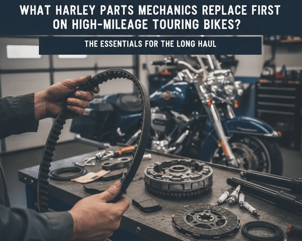 What Harley Parts Mechanics Replace First on High-Mileage Touring Bikes