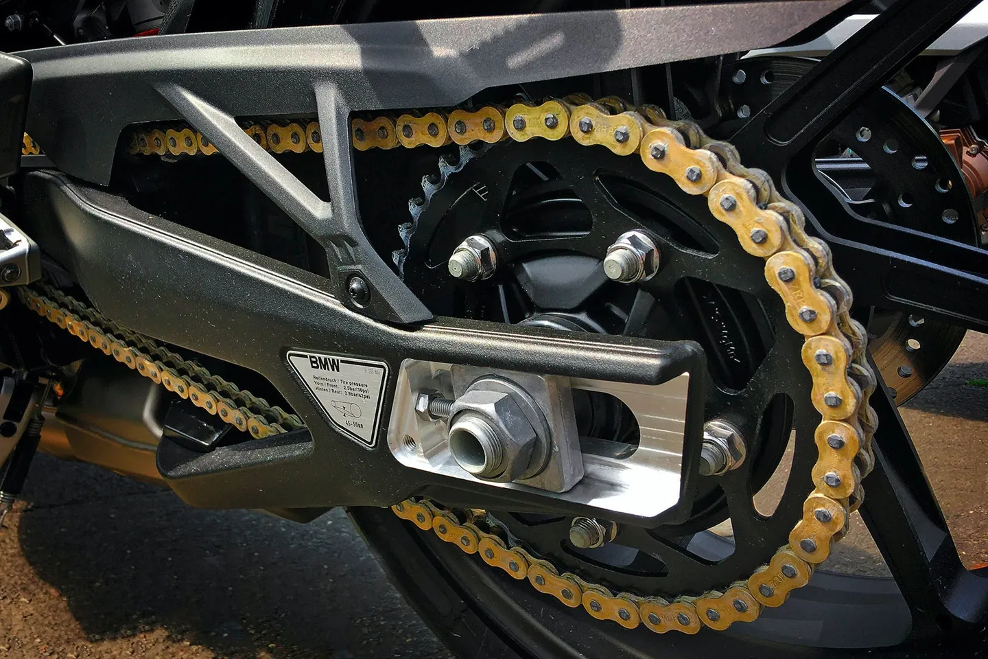 Motorcycle Sprocket and chain