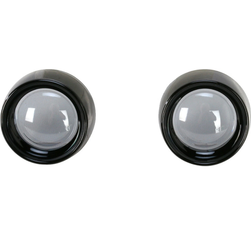 Harley-Davidson DYNA CVO Fat Bob FXDFSE Kuryakyn Deep Dish Signal Bezels 2009