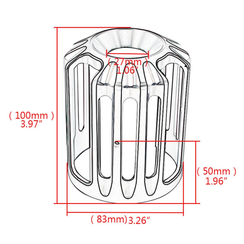 Harley-Davidson DYNA CVO Fat Bob FXDFSE Oil Filter Cover Cap 2009