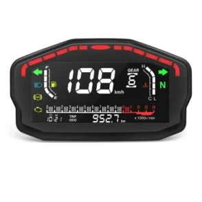 Harley-Davidson DYNA CVO Fat Bob FXDFSE2 Universal LCD Dashboard Digital Moto Dash Panel Speedometer 2010