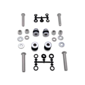 Harley-Davidson DYNA Fat Bob Dark Custom FXDF Detachable Sissy Bar Docking Hardware Kit 2013-2014