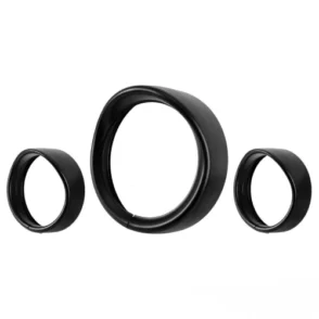 Harley-Davidson DYNA Fat Bob Dark Custom FXDF Headlight & Passing Light Trim Ring Bezel Cover 2013-2014