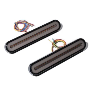 Harley-Davidson DYNA Low Rider Anniversary FXDL Rear Fender Vertical Mount Filler LED Brake Turn Light 2003