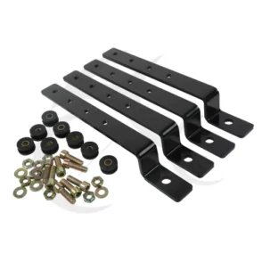 Harley-Davidson DYNA Police Defender FXDP Adjustable Saddle Bag Mounting Bracket Kit 2001-2003