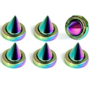 Harley-Davidson DYNA Police Defender FXDP Windscreen Fender Washer Spikes Bolts 2001-2003