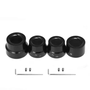 Harley-Davidson DYNA Street Bob EFI FXDBI Front Rear Axle Nut Covers 2008-2011