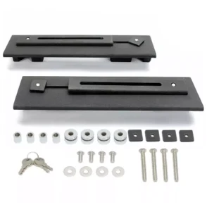 Harley-Davidson DYNA Street Bob EFI FXDBI Saddle Bag Detachable Quick Release Mounting Brackets 2006-2011