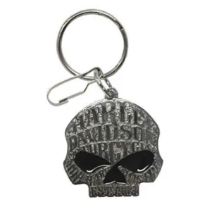 Harley-Davidson DYNA Street Bob EFI FXDBI Skull Logo Key Chain 2006-2011