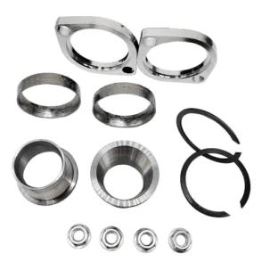 Harley-Davidson DYNA Super Glide T-Sport Anniversary FXDX-T Exhaust Port Torque Cone & Flange Gasket Install Kit 2003
