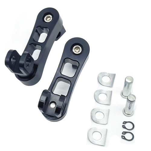 Harley-Davidson DYNA Super Glide T-Sport FXDX-T Adjustable Passenger Foot Peg Mount Kit 2001-2003