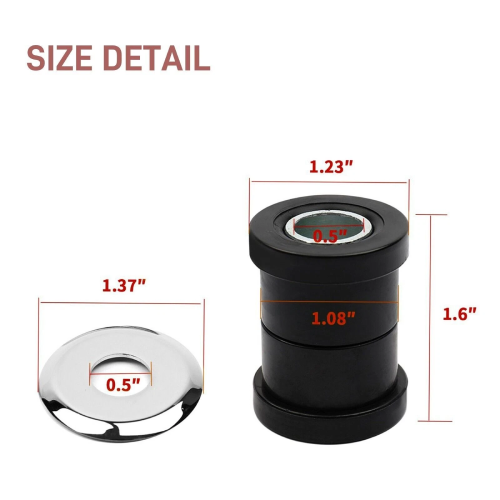 Harley-Davidson DYNA Wide Glide 105th Anniversary FXDWG Handlebar Riser Bushings Kit 2008