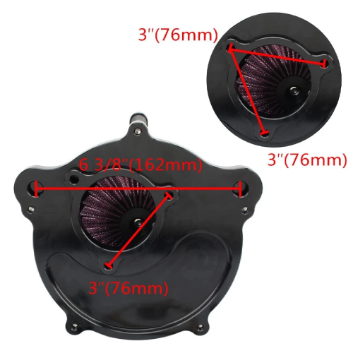 Harley-Davidson DYNA Wide Glide Screamin Eagle FXDWG3 Air Filter Intake Cleaner Kit 2002