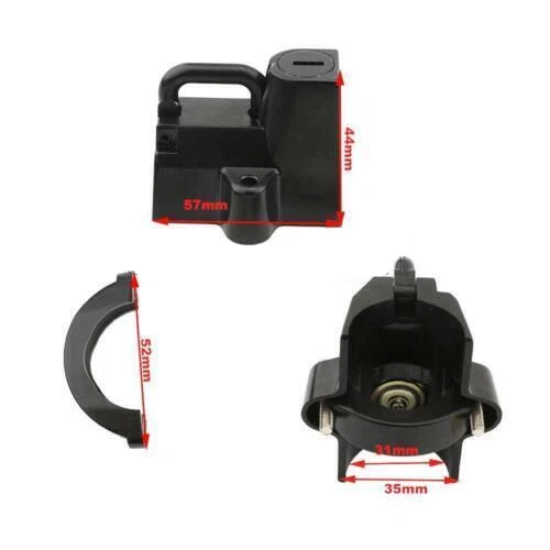 Harley-Davidson Fat Bob Hard Candy Custom FXDF Bike Helmet Lock 2013