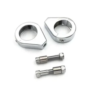 Harley-Davidson DYNA Convertible FXDS Turn Signal Mount Bracket Relocation Clamps 2000