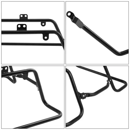 Harley-Davidson DYNA Lowrider FXDL Hard Saddlebag Conversion Brackets Kit 2008-2017