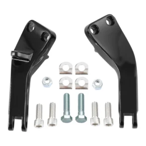 Harley-Davidson DYNA Lowrider FXDL Passenger Footpegs Mount Brackets 2006-2017
