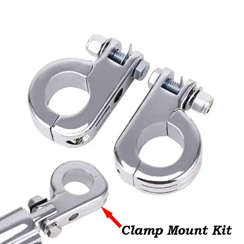 Harley-Davidson DYNA Street Bob FXDB Front Footrest Mount Kit 2012-2017