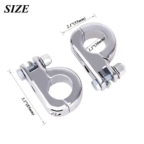 Harley-Davidson DYNA Street Bob FXDB Front Footrest Mount Kit 2012-2017