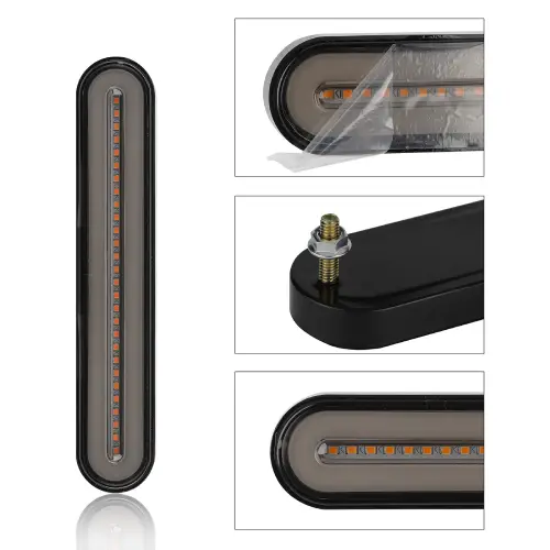 Harley-Davidson DYNA Super Glide Convertible FXDS-Conv Rear Fender LED Saddlebag Side Light 2000