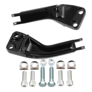 Harley-Davidson DYNA Super Glide EFI FXDI Passenger Foot Peg Mount Brackets 2006-2010
