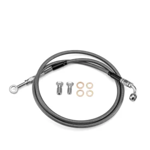 Harley-Davidson DYNA Super Glide Screamin Eagle FXDSE Braided Front Brake Line Kit 2007
