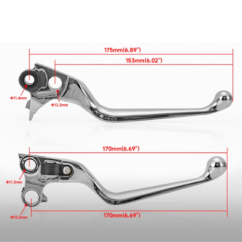 Harley-Davidson DYNA Super Glide Screamin Eagle FXDSE Brake & Clutch Hand Levers 2007