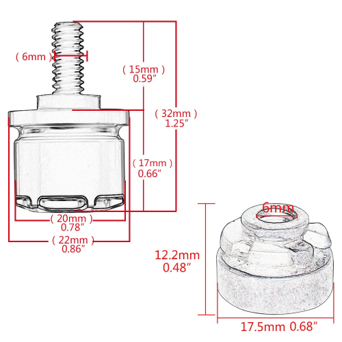Harley-Davidson DYNA Super Glide Screamin Eagle FXDSE Rear Seat Bolt Screw 2007