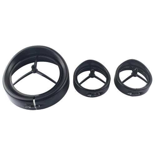 Harley-Davidson DYNA Super Glide T-Sport FXDX-T Headlight & Fog light Trim Ring 2001-2003
