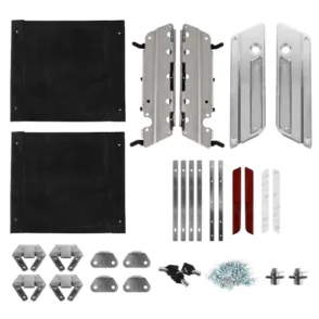 Harley-Davidson Electra Glide FLHT Saddle Bag Latch Lids Hardware Hinge Lock Kit 2000-2009