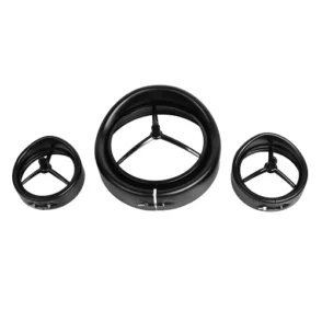 Harley-Davidson DYNA Street Bob FXDB Headlight & Fog Light Trim Ring 2006-2010