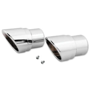 Harley-Davidson DYNA Super Glide FXD Exhaust Slash End Caps 2007-2010