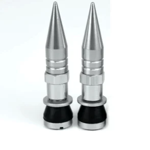 Harley-Davidson DYNA Super Glide FXD Tire Valve Stem Caps With Spikes 2007-2010