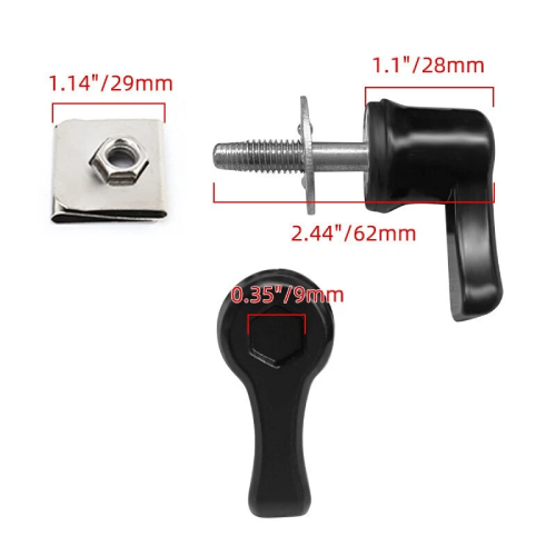 Harley-Davidson DYNA Wide Glide Anniversary FXDWG Saddlebag Lock Bolt Mounting Kit 2003