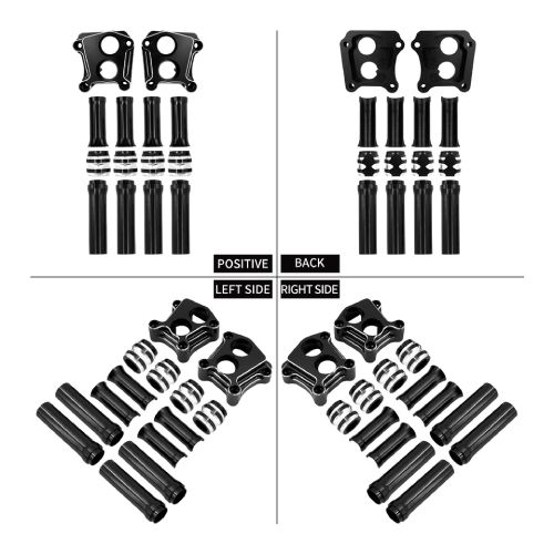 Harley-Davidson Dyna Wide Glide EFI FXDWGI Engine Tappet Lifter Block Pushrod Cover Kit 2004-2011
