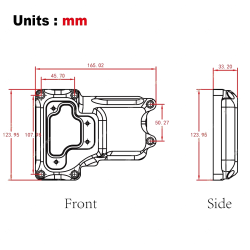 Harley-Davidson Dyna Wide Glide EFI FXDWGI Transmission Top Cover 2006-2011