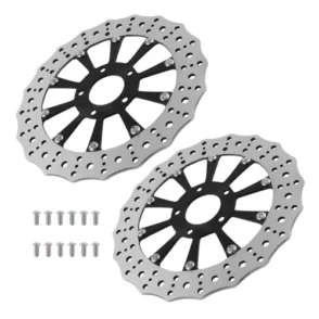 Harley-Davidson Electra Glide Highway King FLHFB Floating Front Brake Rotor Disc Kit 2023