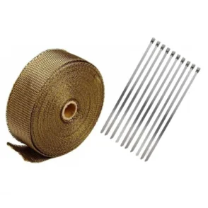 Harley-Davidson Electra Glide Ultra Classic EFI FLHTCUI Exhaust Header Heat Wrap Kit 2004-2011