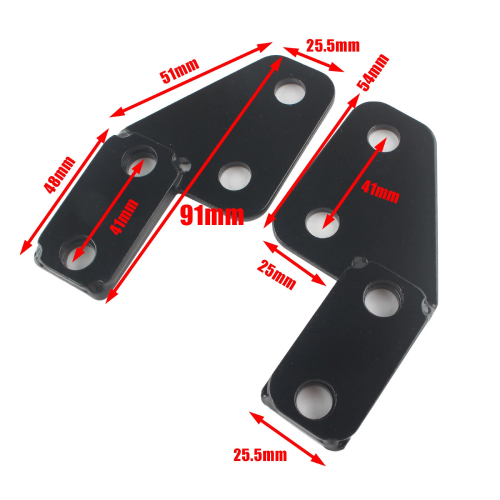 Harley-Davidson Electra Glide Ultra Classic EFI FLHTCUI License Plate Bracket Bar Eliminator 2004-2006