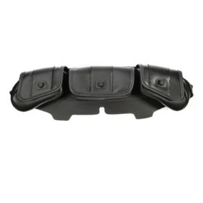 Harley-Davidson Electra Glide Ultra Classic EFI FLHTCUI Windshield 3 Pouch Pocket Bags 2004-2011