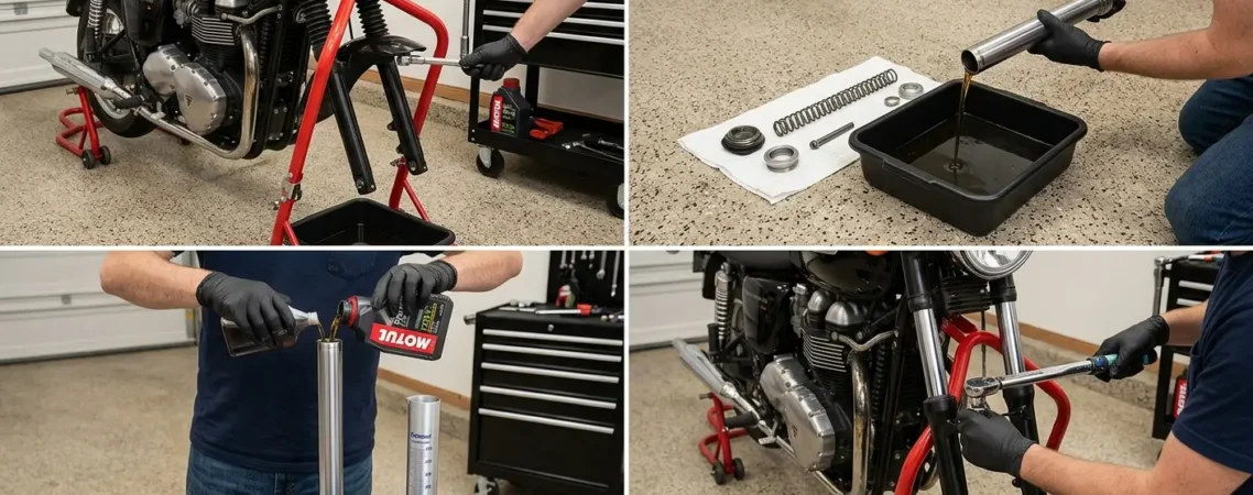 DIY Fork Oil Change for Beginners