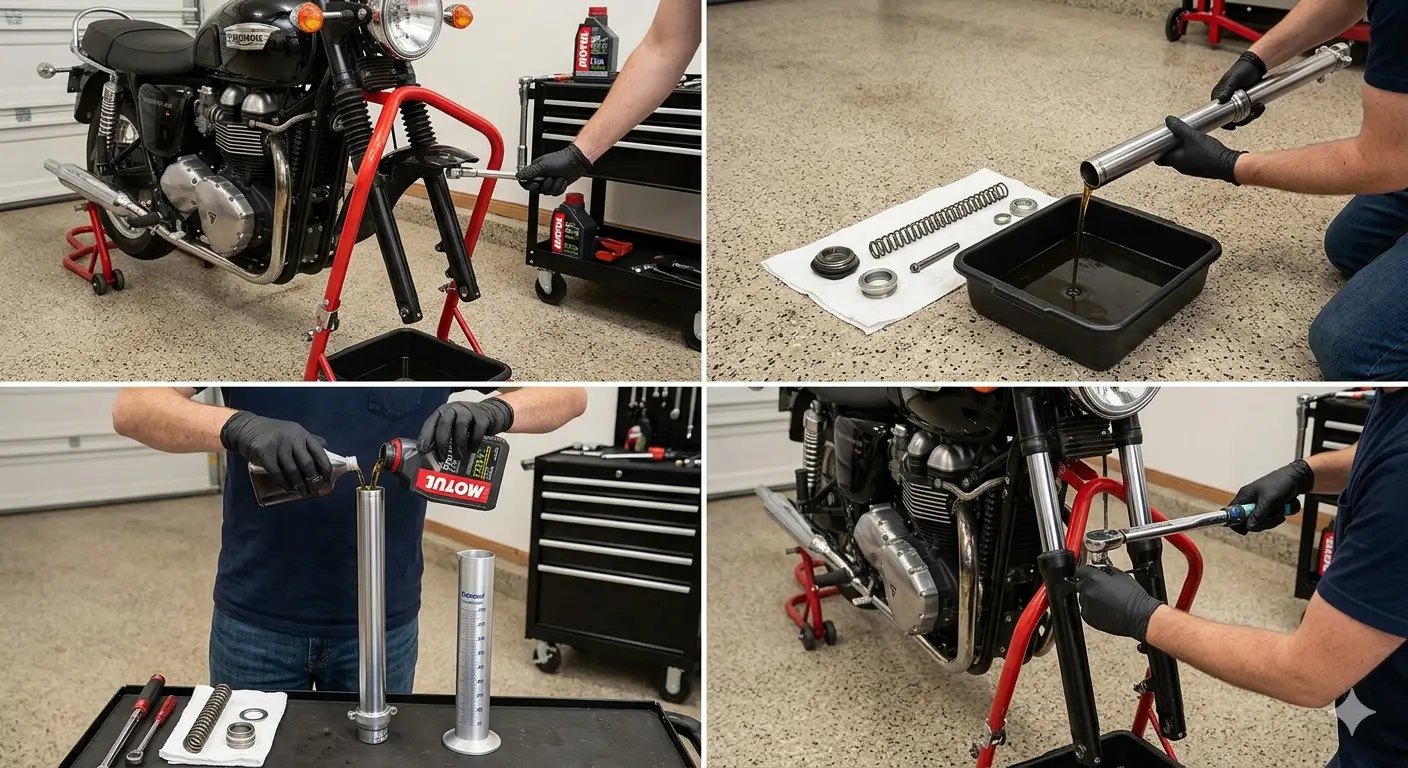 DIY Fork Oil Change for Beginners