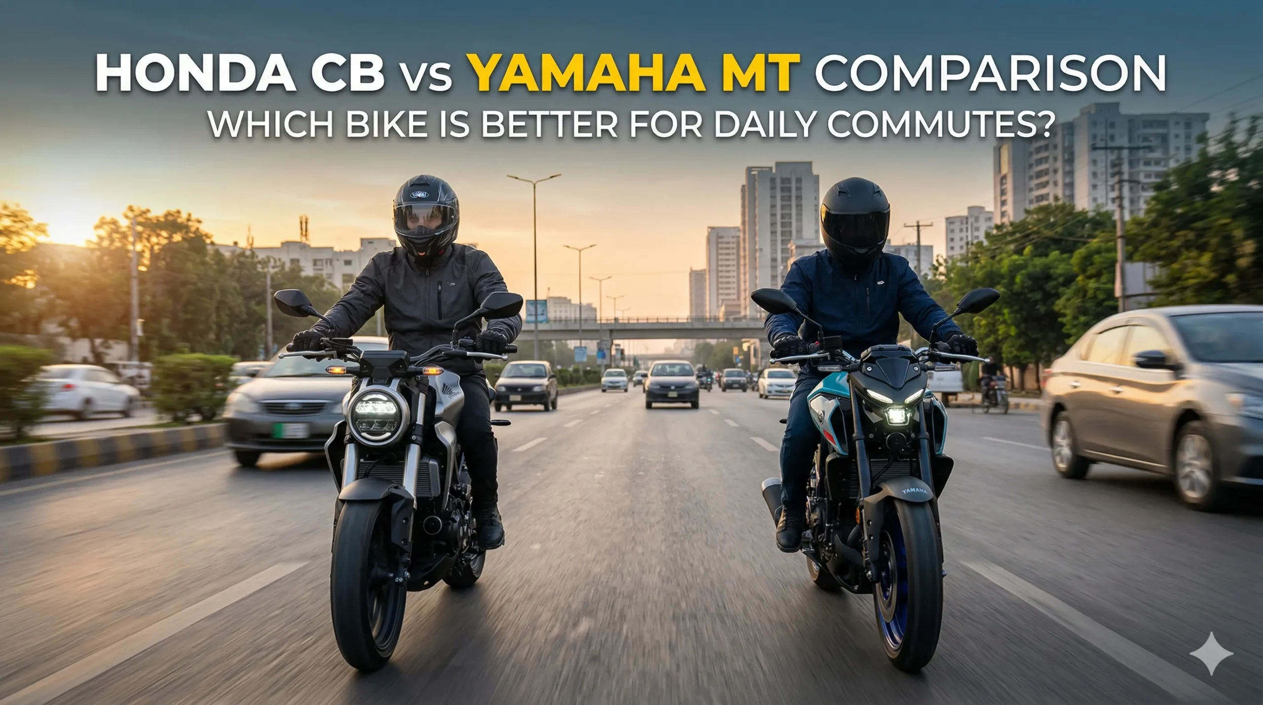 Honda CB vs Yamaha MT Comparison Which Bike is Better For Daily Commutes