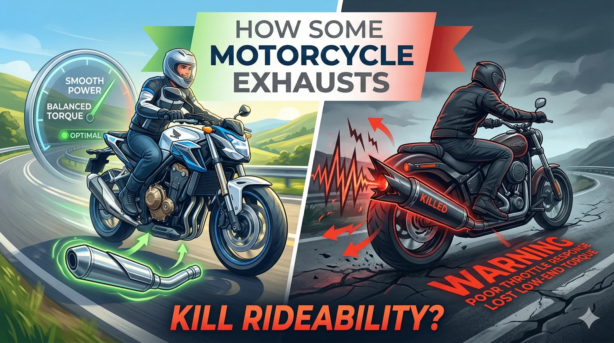 How Some Motorcycle Exhausts Kill Rideability