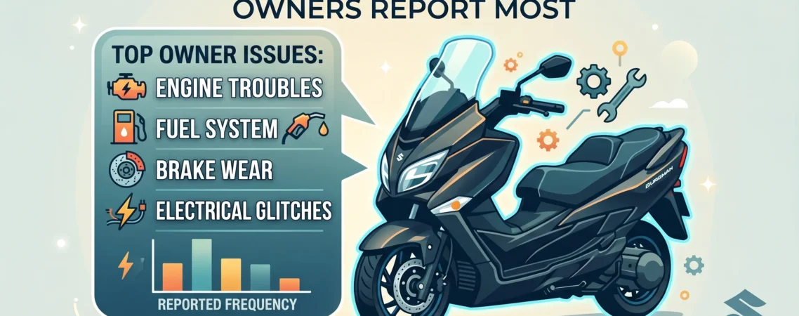 Suzuki Burgman Reliability Issues Owners Report Most