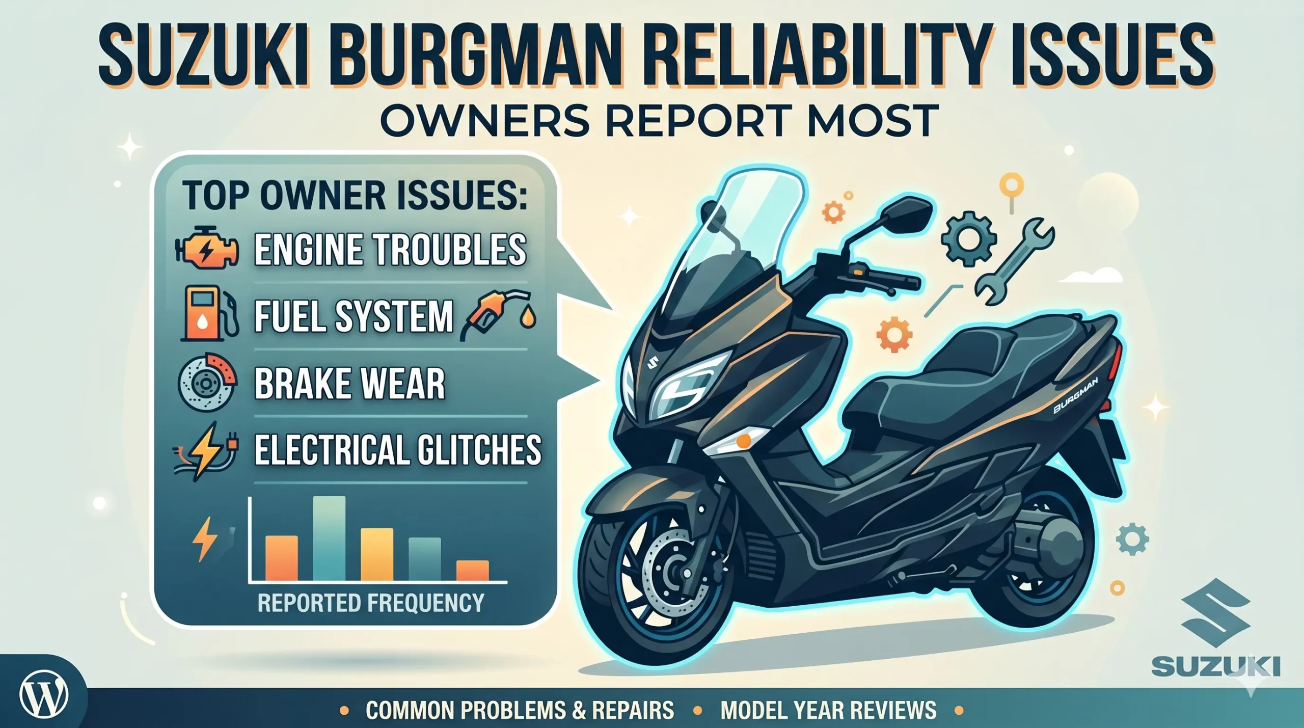 Suzuki Burgman Reliability Issues Owners Report Most
