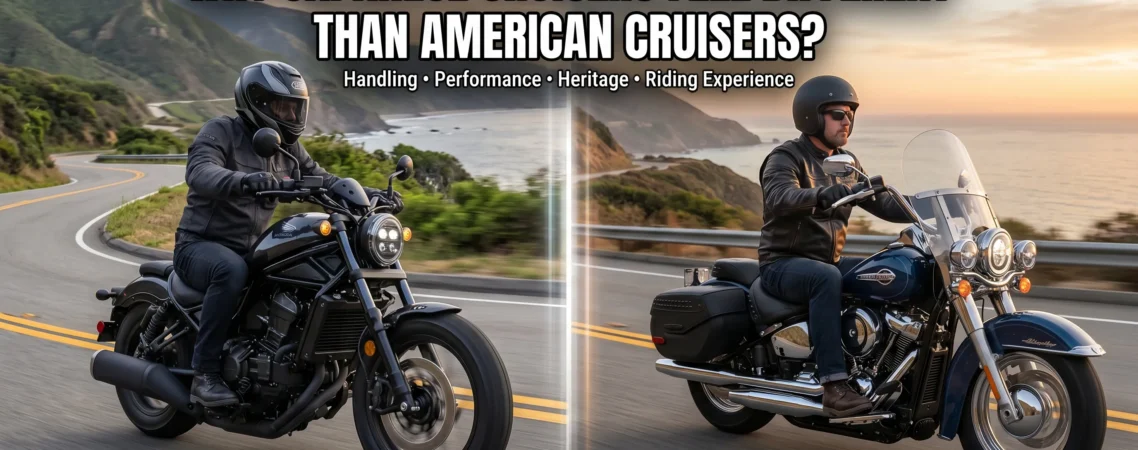 Why Japanese Cruisers Feel Different Than American Cruisers